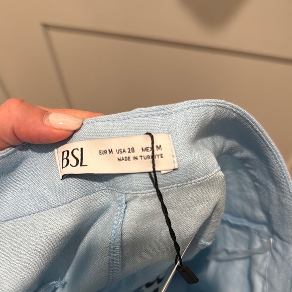 Light Blue Button-Front Matching Set - Picture 7 of 9